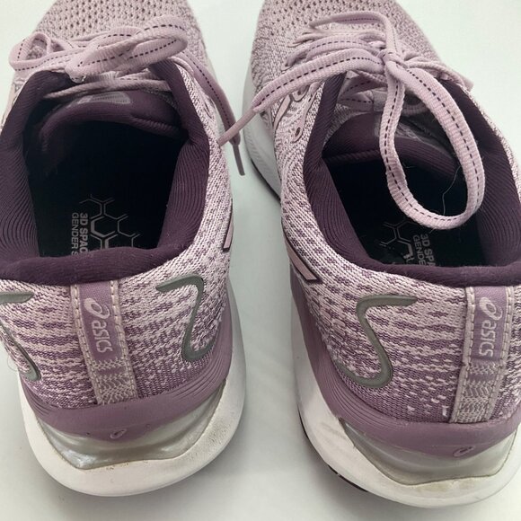 Asics Womens 8 Gel-Cumulus 24 Running Shoes Sneakers Light Purple FF Blast - Picture 6 of 14